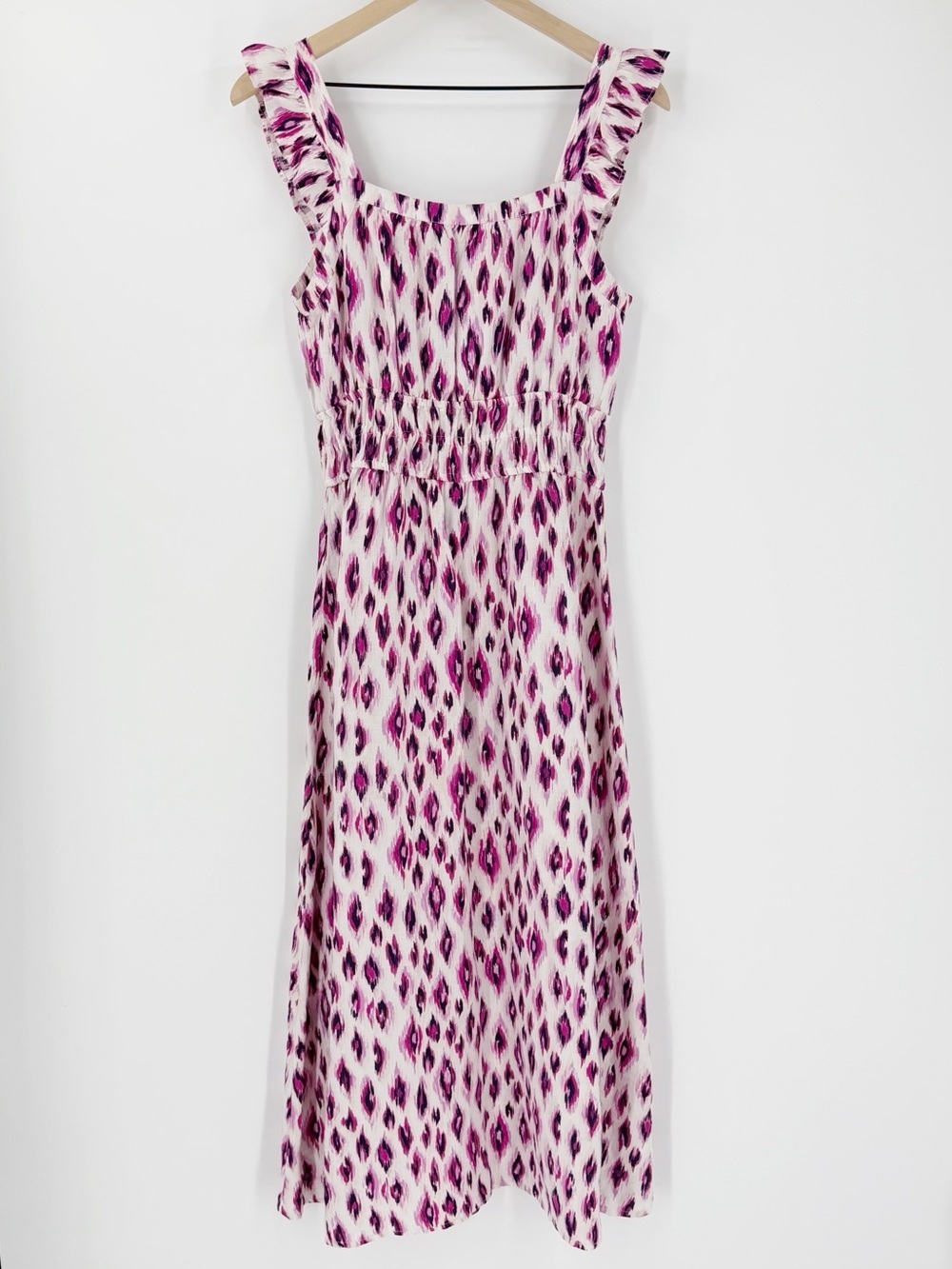 LOFT Linen Blend Sleeveless Maxi Dress Small Beach Resort Vacay Office